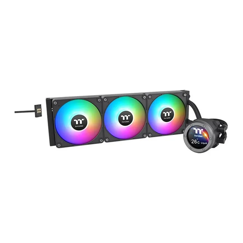 Система жидкостного охлаждения для процессора Thermaltake TH420 V2 Ultra EX ARGB черный (CL-W417-PL14SW-A)