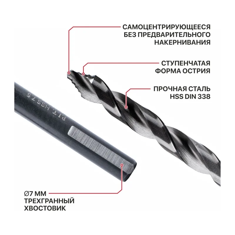 Сверло P.I.T. AMED16-0007