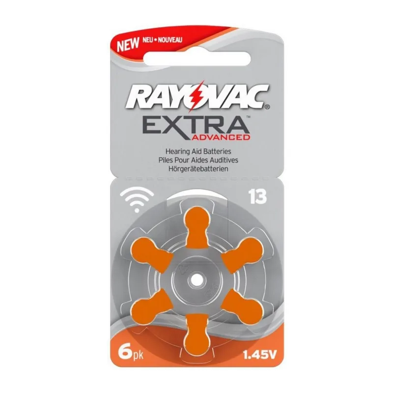 Батарейка Rayovac Extra 13 BL6