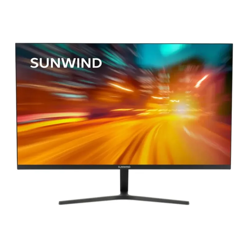 Монитор SunWind SM-24FI401 черный (SM24SG01)