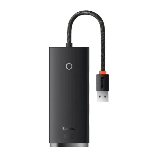 USB-хаб Baseus Lite Series Black (WKQX030001)