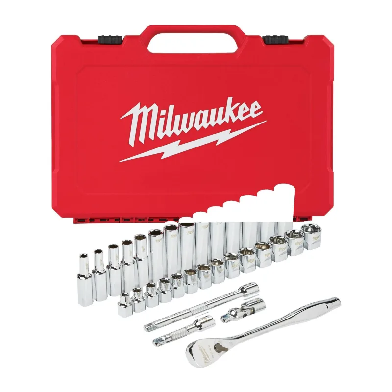 Набор трещотка с головками Milwaukee 4932464945