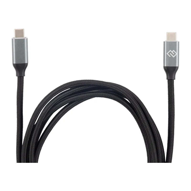 Кабель Digma D-TYPE-C-USB3.2-100W-4K-2M черный