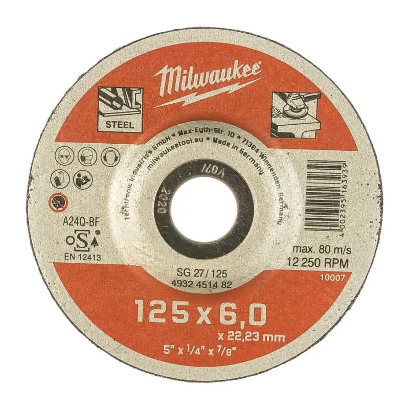Шлифовальный диск Milwaukee 4932451482