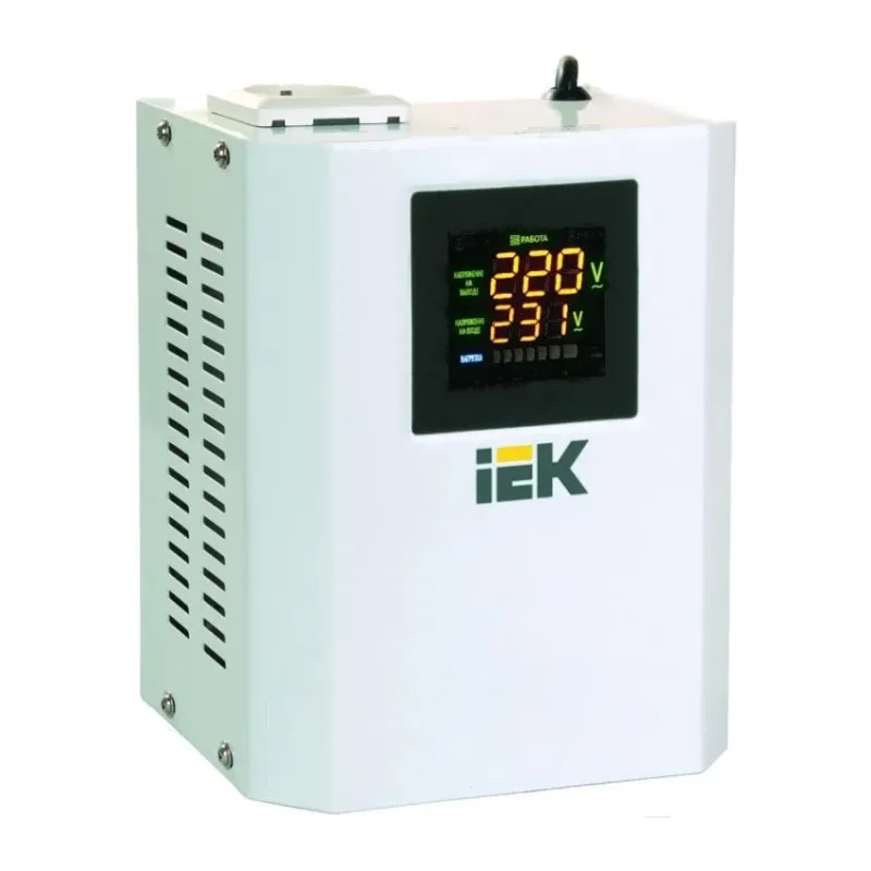 Стабилизатор напряжения IEK IVS24-1-00500 белый
