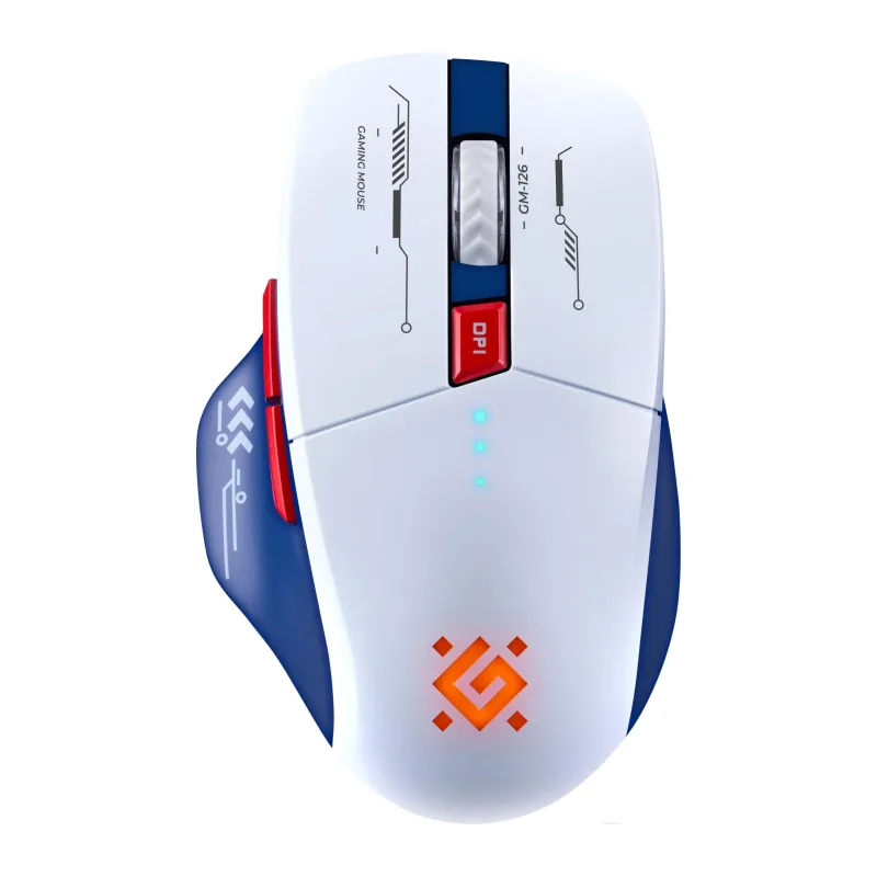 Мышь Defender Tisa GM-126 Whte/Blue (52126)