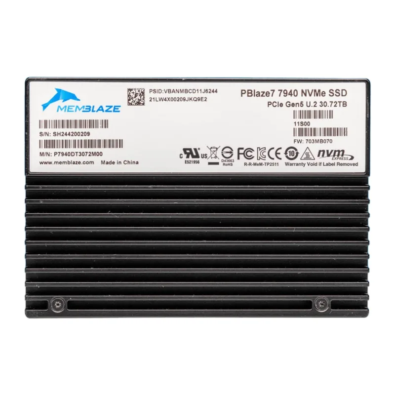 SSD диск Memblaze PBlaze7 7940 7.68TB (P7940DT0768M00)