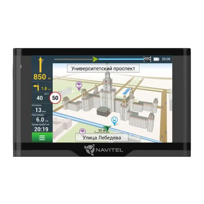 GPS навигатор Navitel N500 Magnetic + комплект карт