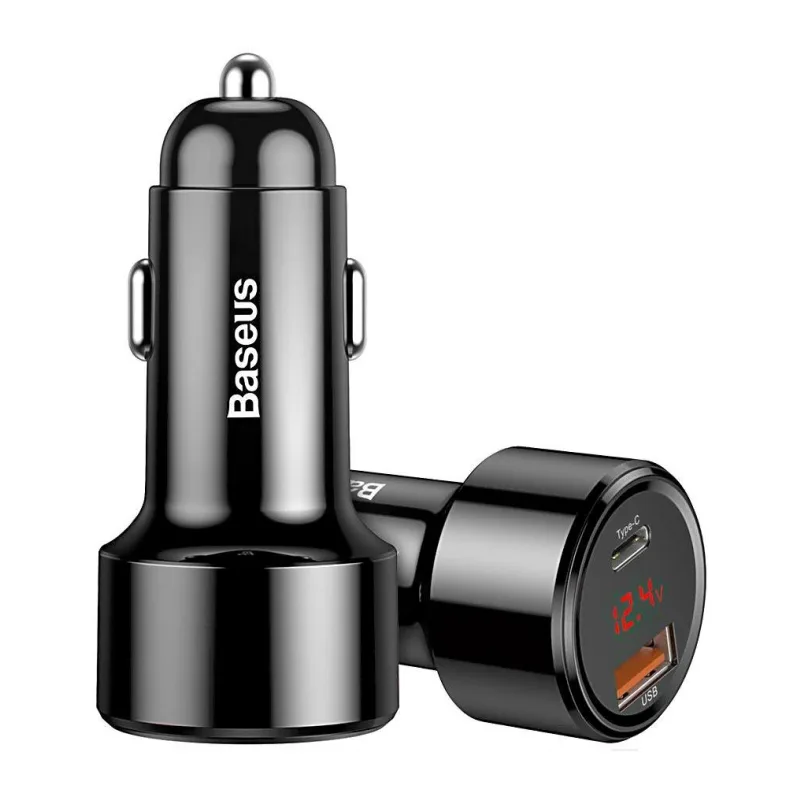 Автомобильное зарядное Baseus Magic Series Black (CCMLC20C-01)