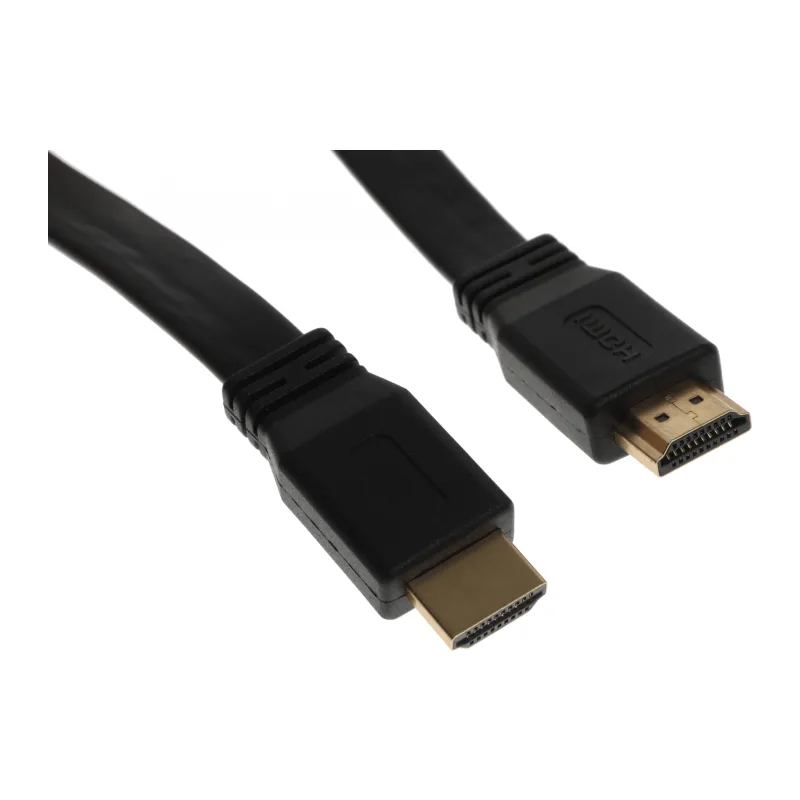 Кабель аудио-видео Buro BU-HDMI-FLAT-v1.4-1.5m черный