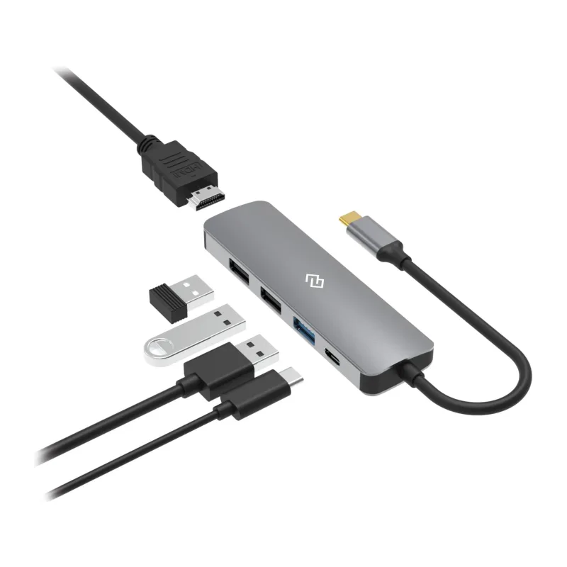 Док-станция Digma DS-501 серый