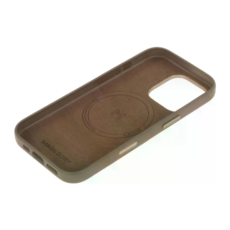 Чехол для смартфона Magssory Eco Leather Case CLT028 для iPhone 16 Pro Latte (CLT028l)