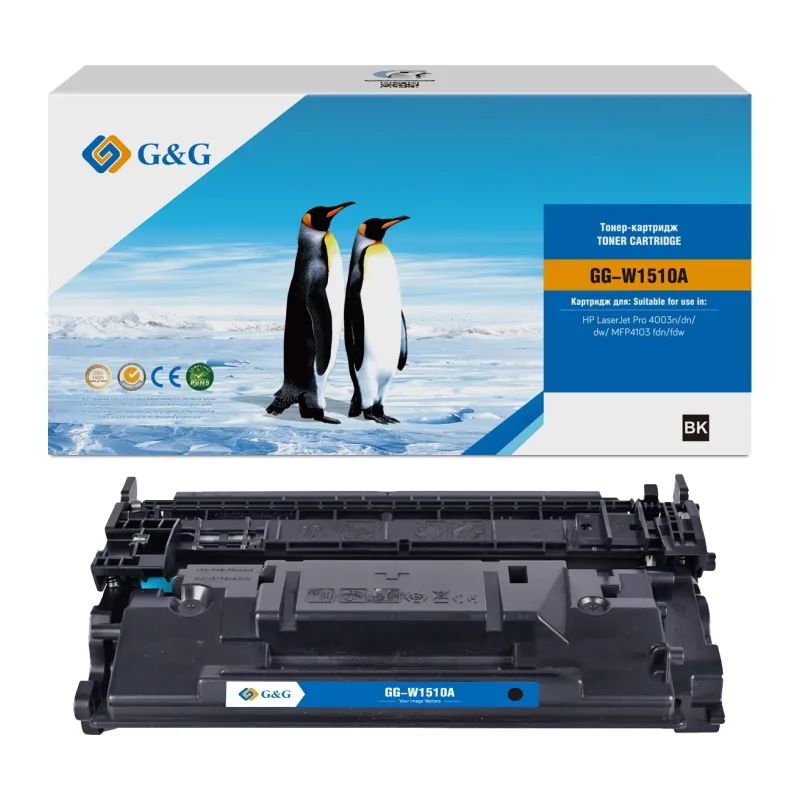 Картридж G&G W1510A черный (GG-W1510A)