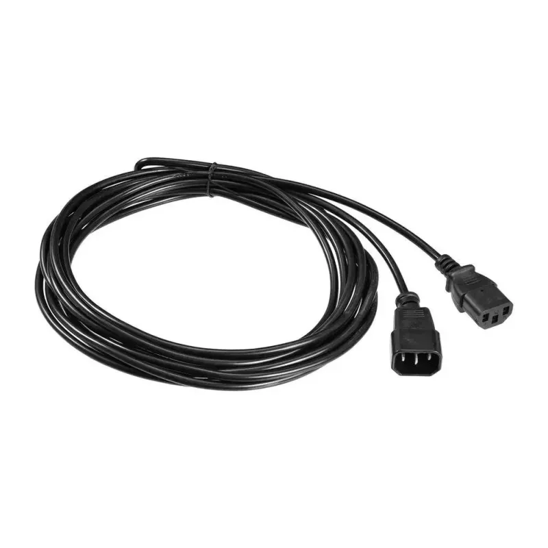 Кабель-удлинитель питания Buro AN23-1008-5 IEC320-C13/IEC320-C14 5м