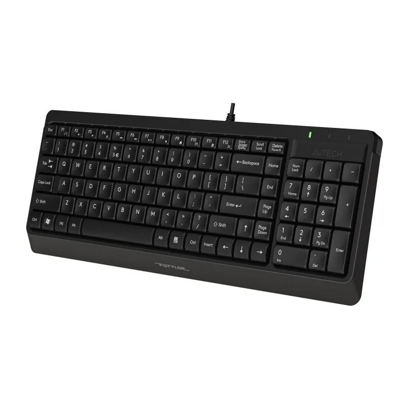 Клавиатура + мышь A4Tech FSTYLER F1512 BLACK, USB