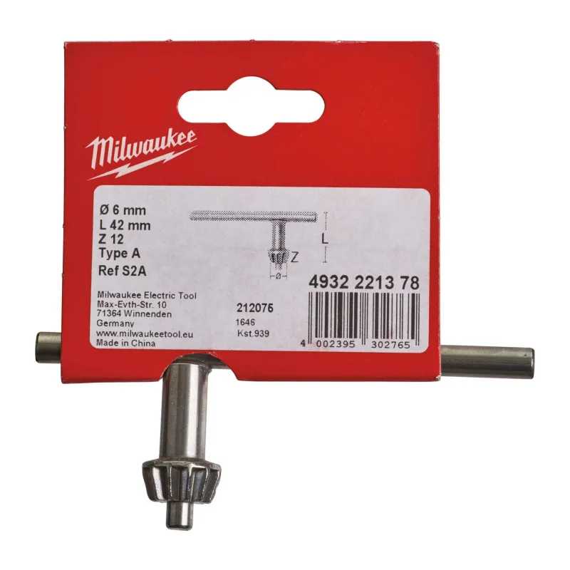 Ключ патрона Milwaukee тип A S2А (4932221378)