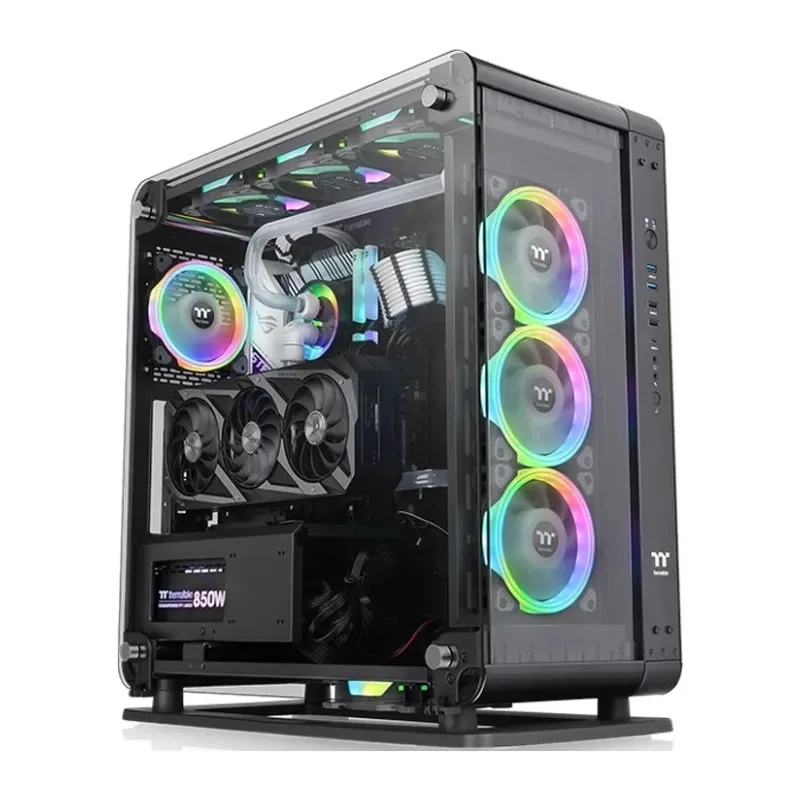 Корпус Thermaltake Core P6 TG черный без БП (CA-1V2-00M1WN-00)