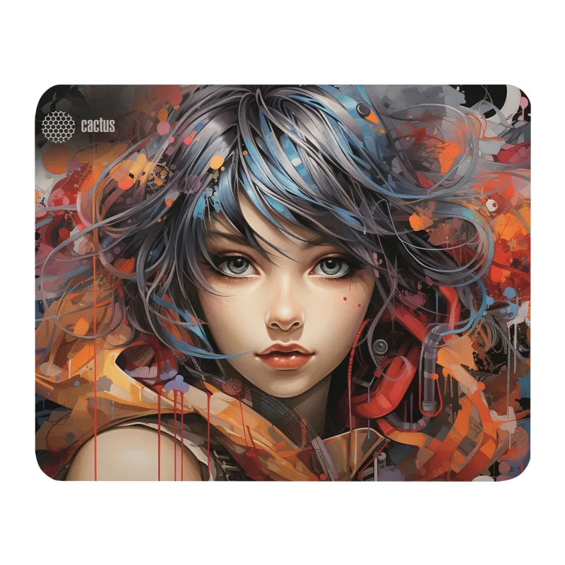 Коврик для мыши Cactus CS-MP-PRO11XL Girl