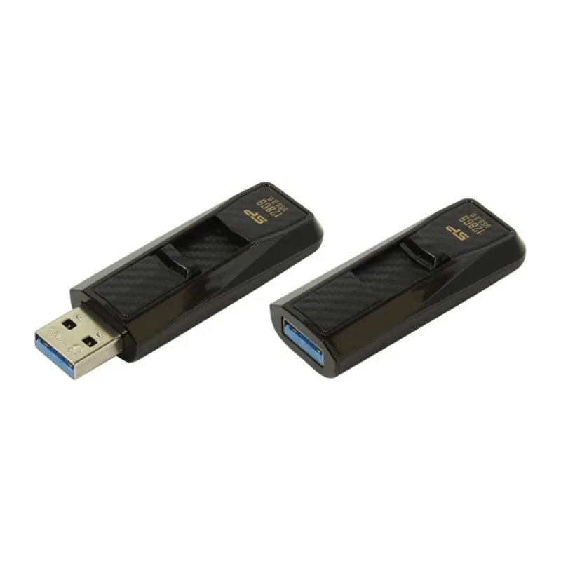 USB Flash-накопитель Silicon-Power Blaze B50 128Gb черный (SP128GBUF3B50V1K)