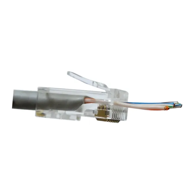 Коннектор Lanmaster LAN-EZ45-8P8C/U6-100 100шт