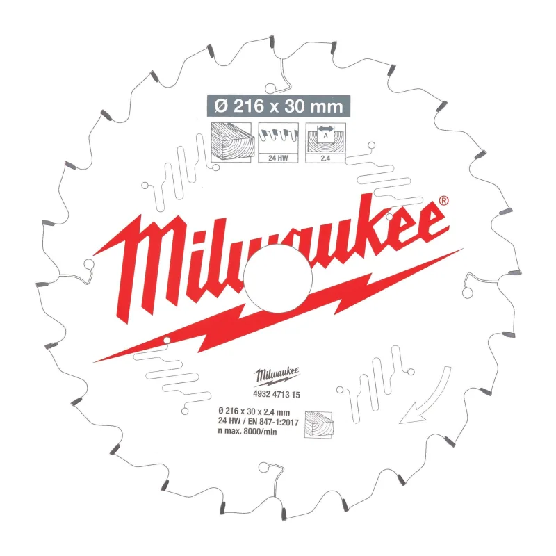 Диск пильный Milwaukee 4932471315