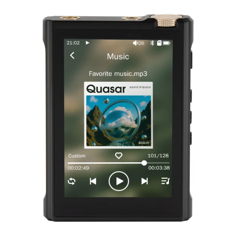 Hi-Fi плеер Digma Pro XT7 черный/золотистый (XT7-HFBG)