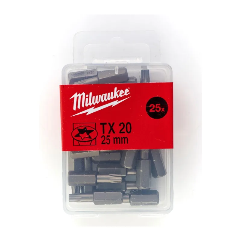 Бита Milwaukee TX20 25мм 25шт (4932399596)