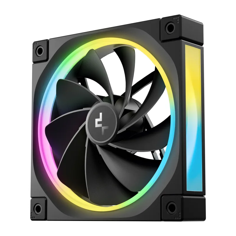 Вентилятор для корпуса DeepCool FL12R Reverse ARGB черный (R-FL12R-BKAPN1-G)