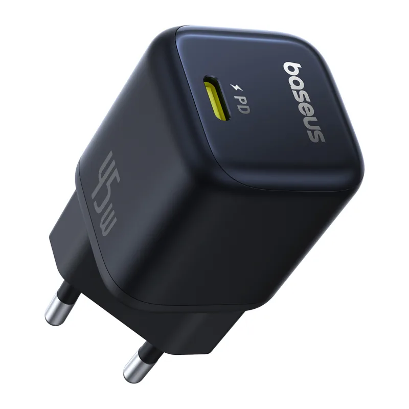 Сетевое зарядное устройство Baseus PicoGo 45W EU Cosmic Black (P10176800123-00)