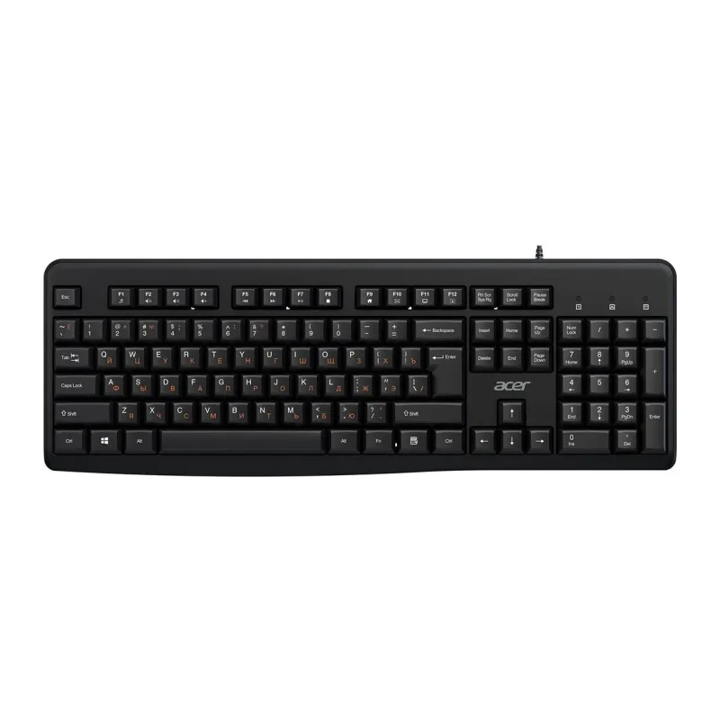 Клавиатура Acer OKW500 черный (ZL.KBDEE.01T)