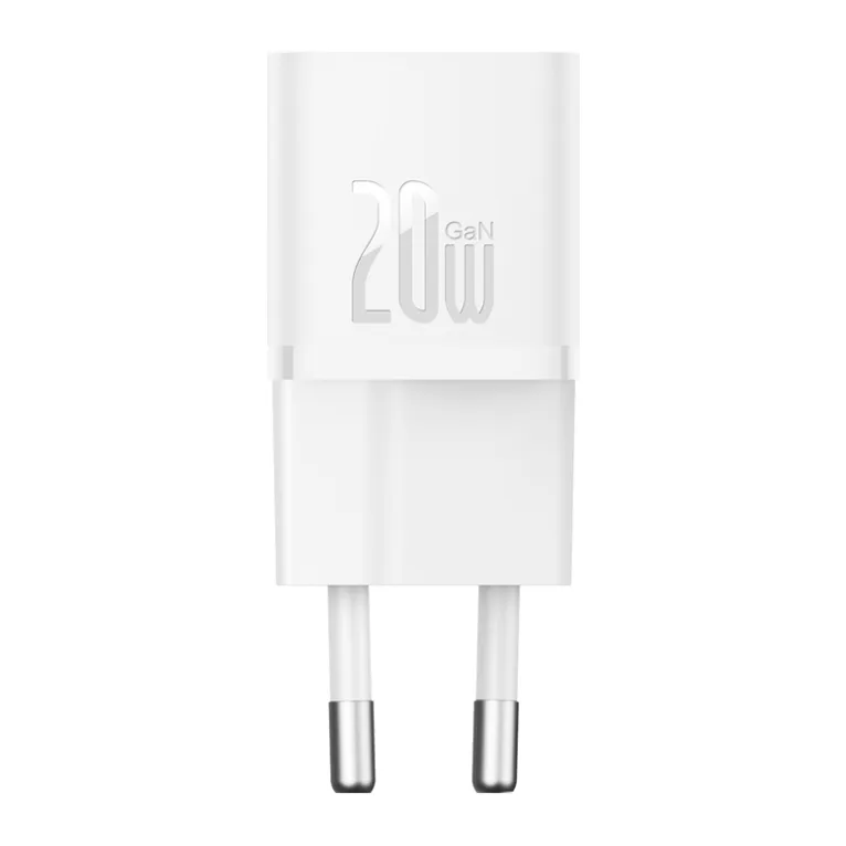 Сетевое зарядное устройство Baseus GaN5 20W EU White (CCGN050102)