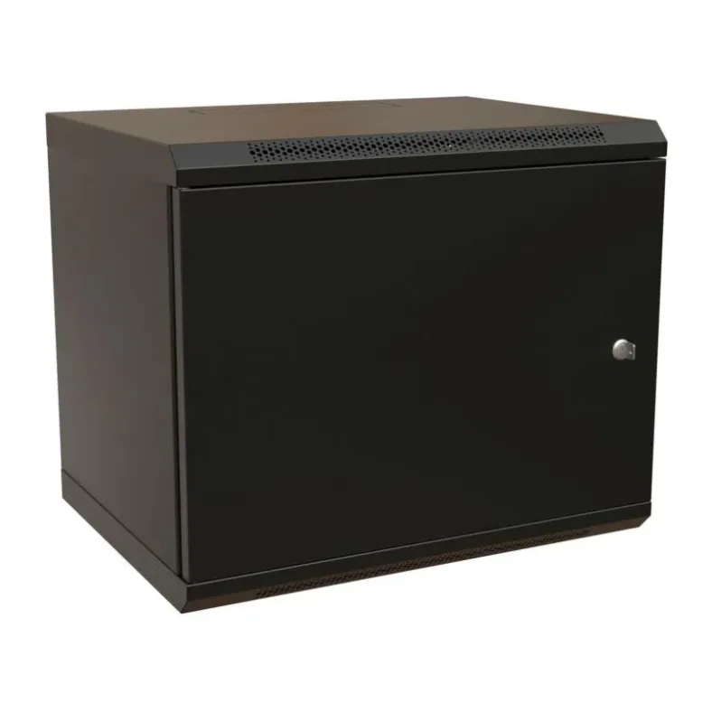 Шкаф коммутационный WRline WR-TW-1245-SR-RAL9004 черный