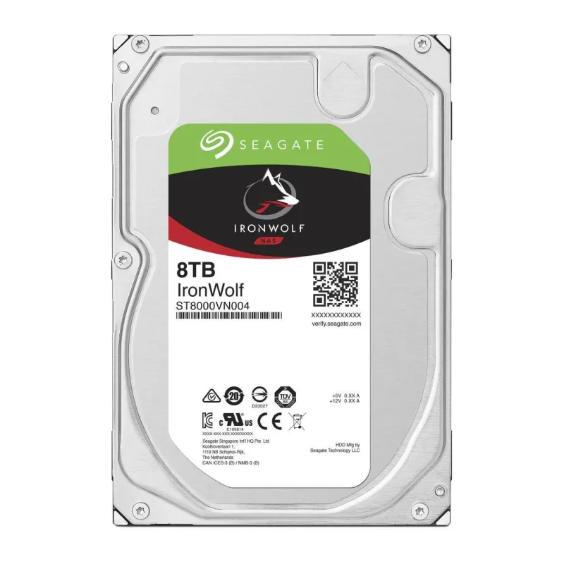 Жесткий диск Seagate IronWolf 8TB (ST8000VN004)