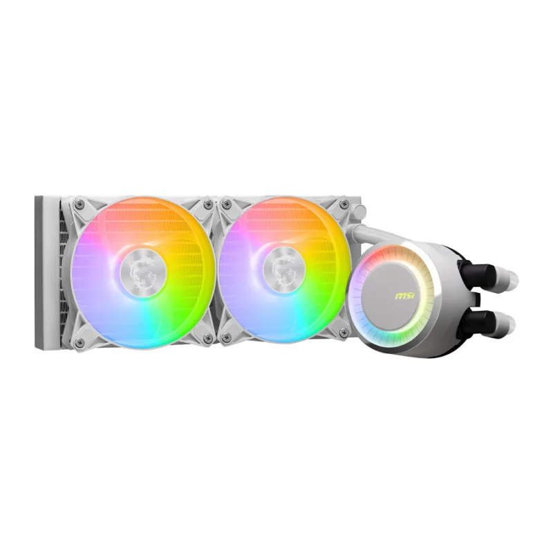 Система жидкостного охлаждения для процессора MSI MAG CoreLiquid E240 White ARGB (306-7ZW5E27-C24)