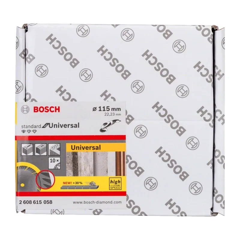 Алмазный диск Bosch 115х22,23 мм Standart for Universal (2.608.615.057)