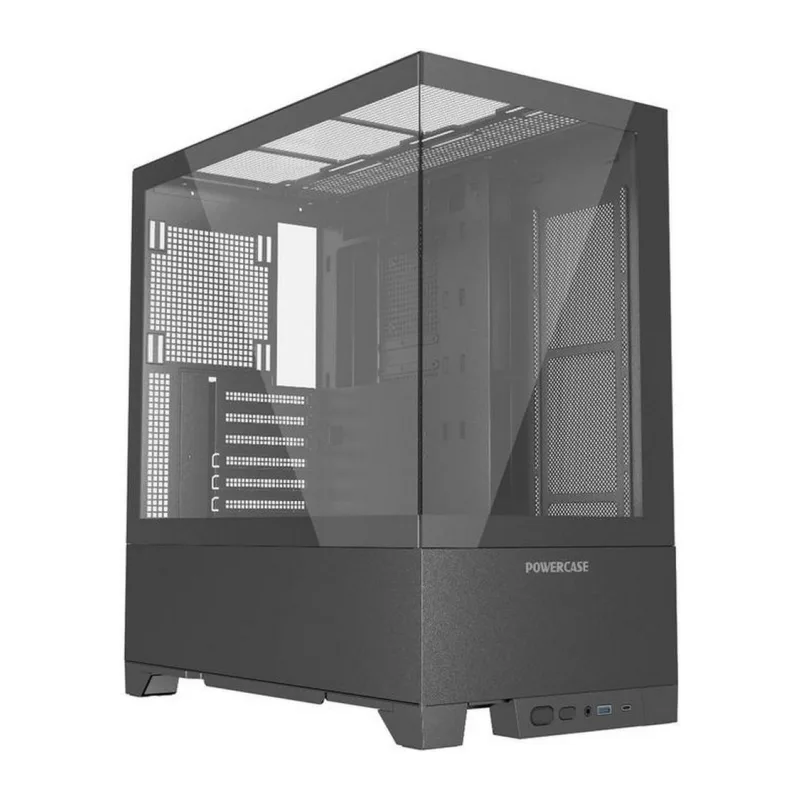 Корпус Powercase Vision Black V2 без БП (CVBAV2-L0)
