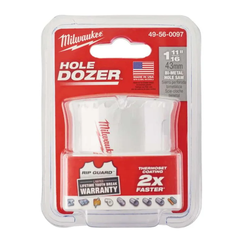 Коронка Milwaukee Hole Dozer 43мм (49560097)