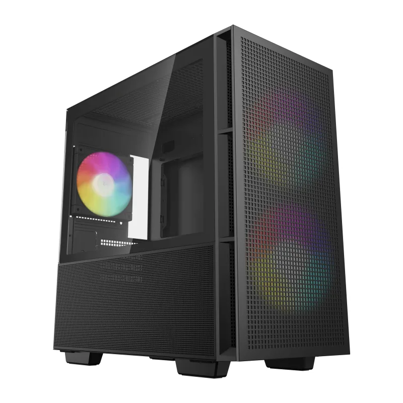 Корпус DeepCool CH360 mATX без БП Black (R-CH360-BKAPE3-G-1)