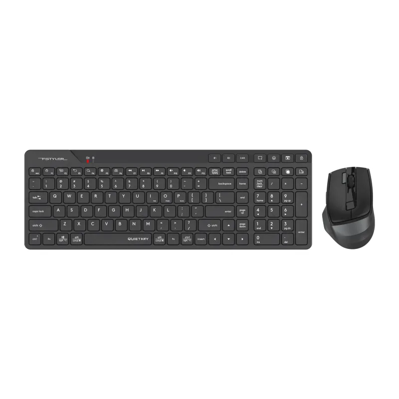 Набор периферии A4Tech Fstyler FB2800C Air2 черный/серый