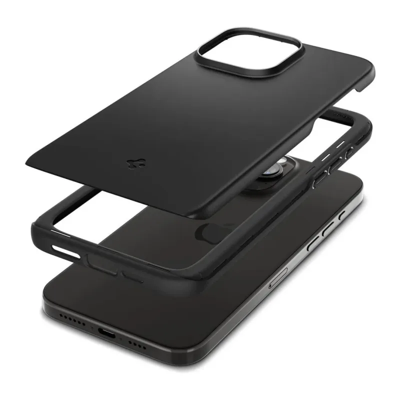 Чехол Spigen Thin Fit для iPhone 15 Pro черный (ACS06686)
