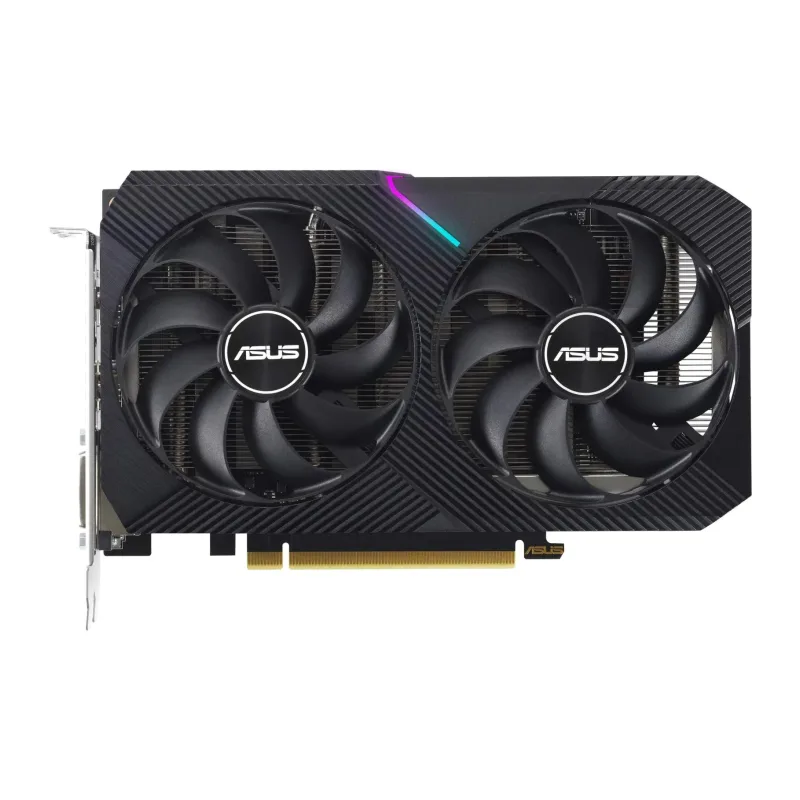 Видеокарта ASUS Dual GeForce RTX 3050 V2 OC Edition 8GB GDDR6 (DUAL-RTX3050-O8G-V2)