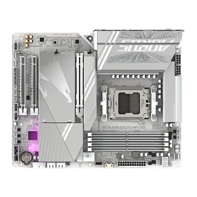 Материнская плата Gigabyte X870E Aorus Elite WIFI7 Ice rev. 1.2