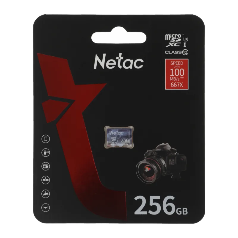 Карта памяти Netac P500 Ultra 256GB (NT02P500ULT-256G-S)