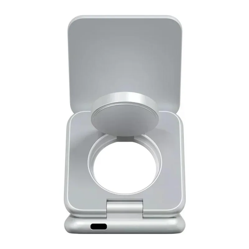 Беспроводное зарядное устройство Magssory Fold Pro WCH063 Silver (WCH063s)