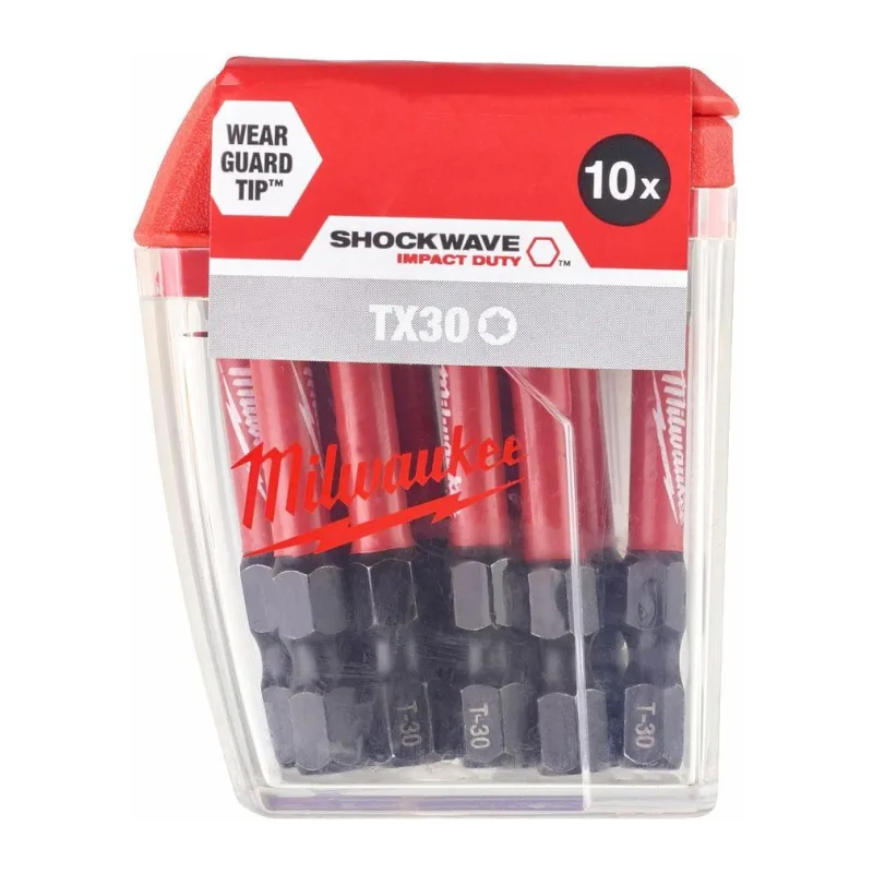 Бита Milwaukee Shockwave TX30 50мм 10шт (4932471574)