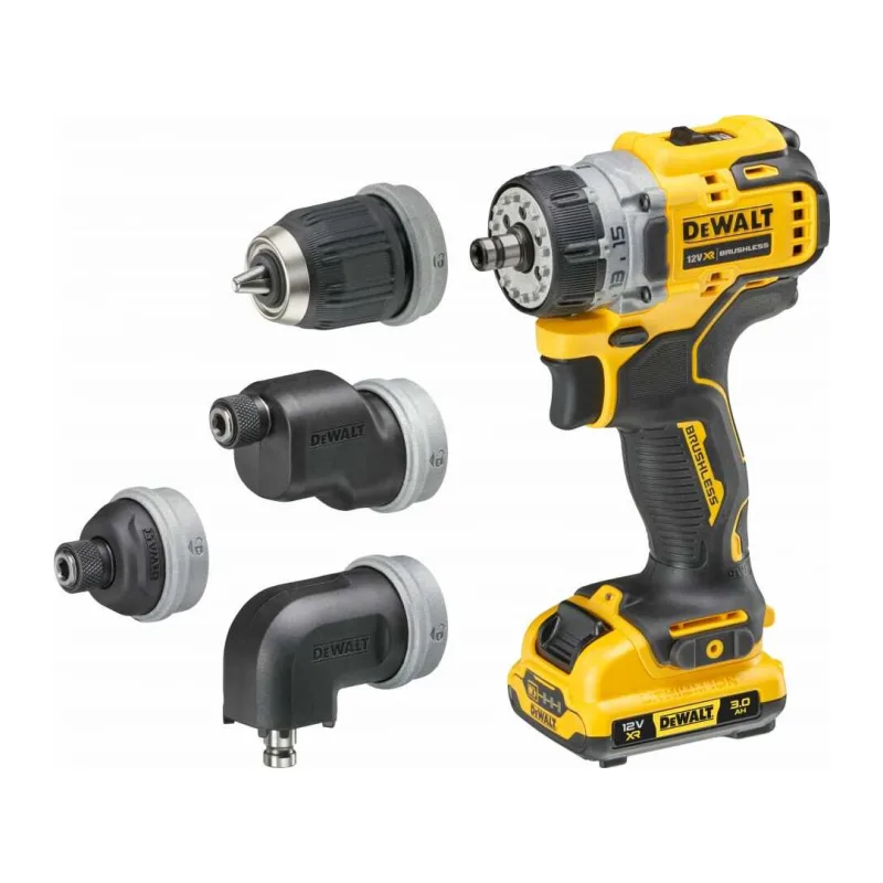 Дрель-шуруповерт DeWalt DCD703L2T-QW
