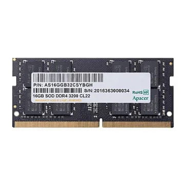 SO-DDR-4 16GB PC-25600 Apacer AS16GGB32CSYBGH
