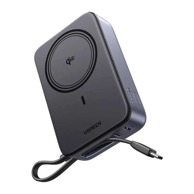 Портативное зарядное устройство Ugreen PB567 Space Grey (55450B)