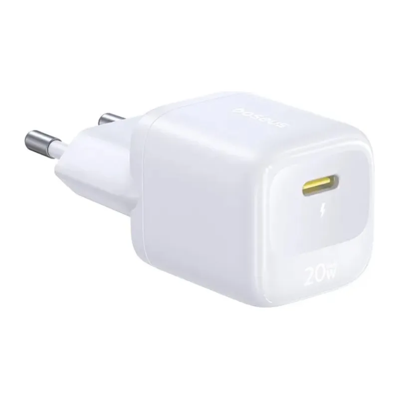 Сетевое зарядное устройство Baseus EnerFill FN22 1C 20W Moon White (E0122803)