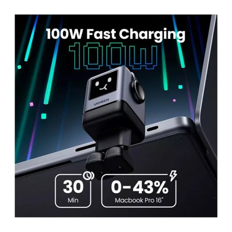 Сетевое зарядное устройство Ugreen X688 Gray (45515B)